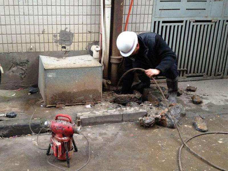 新田疏通下水道-洗菜池疏通