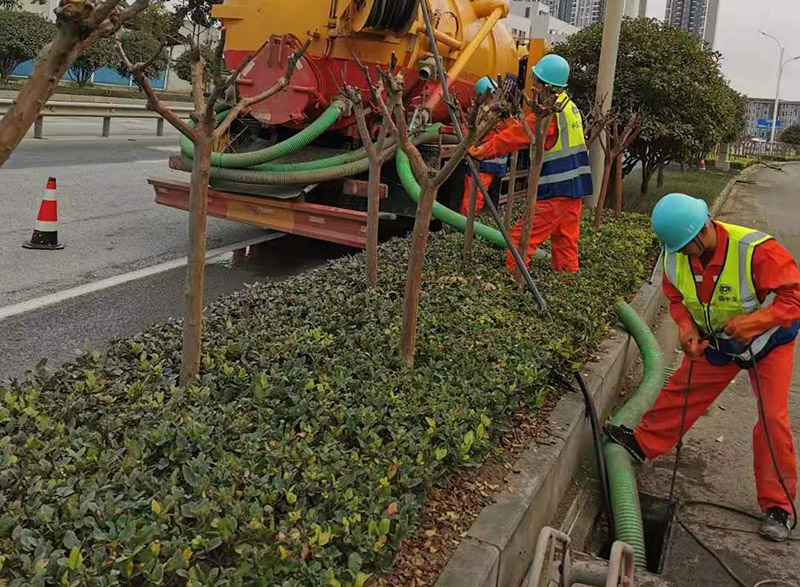 新田市政管道清淤